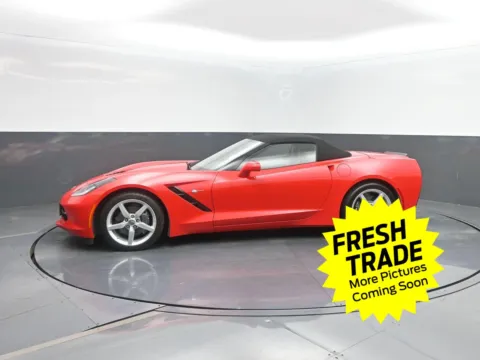 Red 2014 Chevrolet Corvette Stingray 1LT for sale in Charles City, IA