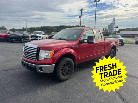 Red 2010 Ford F-150 Lariat for sale in Charles City, IA