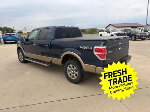 Blue 2014 Ford F-150 Lariat for sale in Charles City, IA