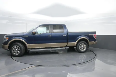 Blue 2014 Ford F-150 Lariat for sale in Charles City, IA