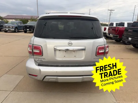 Another view of 2018 Nissan Armada Platinum for sale in Charles City, IA at Mike Molstead Chevrolet, GMC