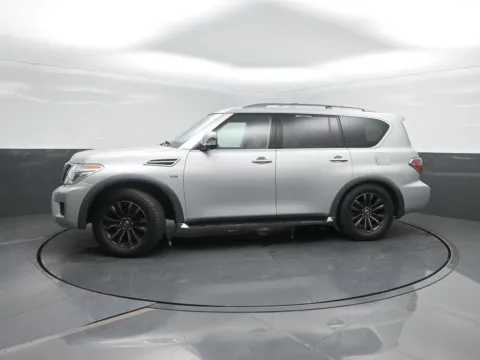 Silver 2018 Nissan Armada Platinum for sale in Charles City, IA