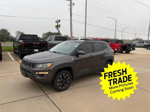 Gray 2019 Jeep Compass Trailhawk for sale in Charles City, IA
