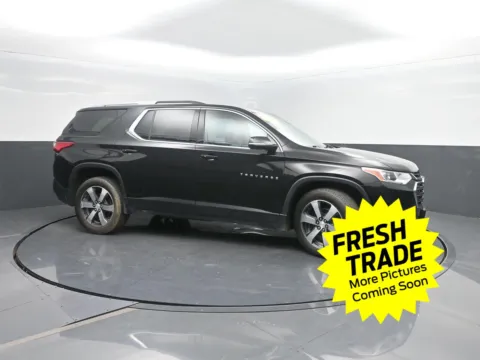 Black 2018 Chevrolet Traverse LT Leather for sale in Charles City, IA