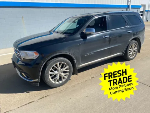 Black 2014 Dodge Durango Citadel for sale in Charles City, IA