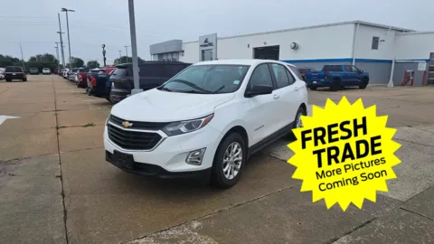 White 2018 Chevrolet Equinox LS for sale in Charles City, IA