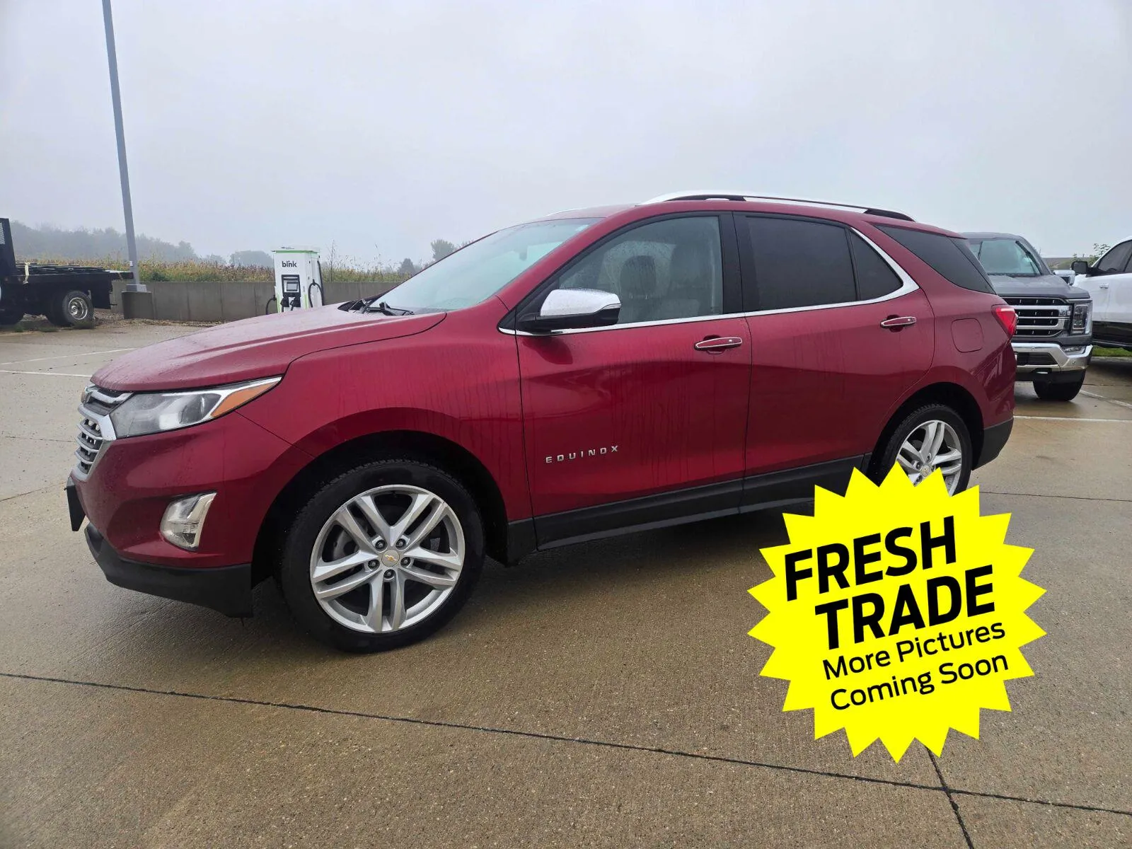 Red 2019 Chevrolet Equinox Premier for sale in Charles City, IA