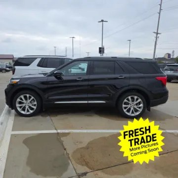 Photos of 2022 Ford Explorer Hybrid Platinum for sale in Charles City, IA at Mike Molstead Chevrolet, GMC