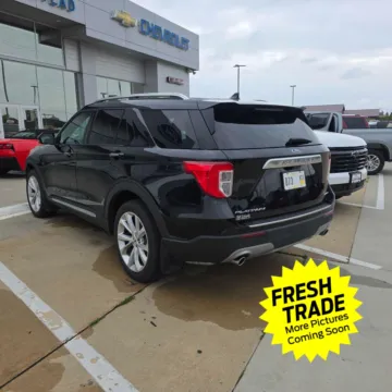 Another view of 2022 Ford Explorer Hybrid Platinum for sale in Charles City, IA at Mike Molstead Chevrolet, GMC