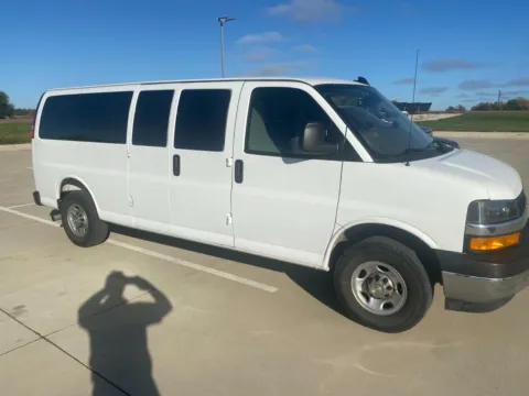 Another view of 2025 Chevrolet Express Passenger LT for sale in Charles City, IA at Mike Molstead Chevrolet, GMC