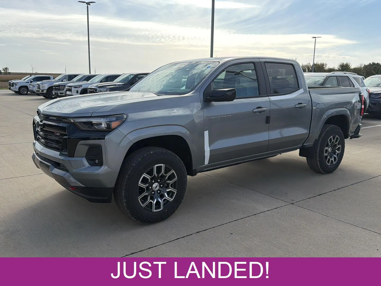 Gray 2026 Chevrolet Colorado 4WD Z71 for sale in Charles City, IA