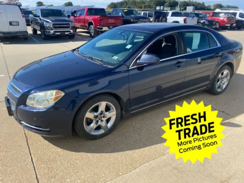 Blue 2010 Chevrolet Malibu LT w/1LT for sale in Charles City, IA