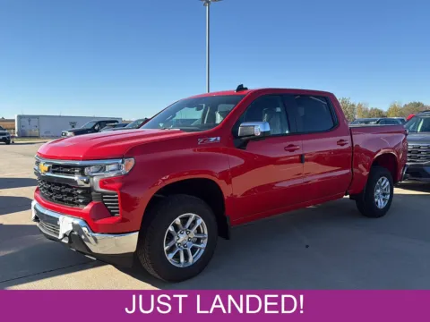 Red 2026 Chevrolet Silverado 1500 LT for sale in Charles City, IA