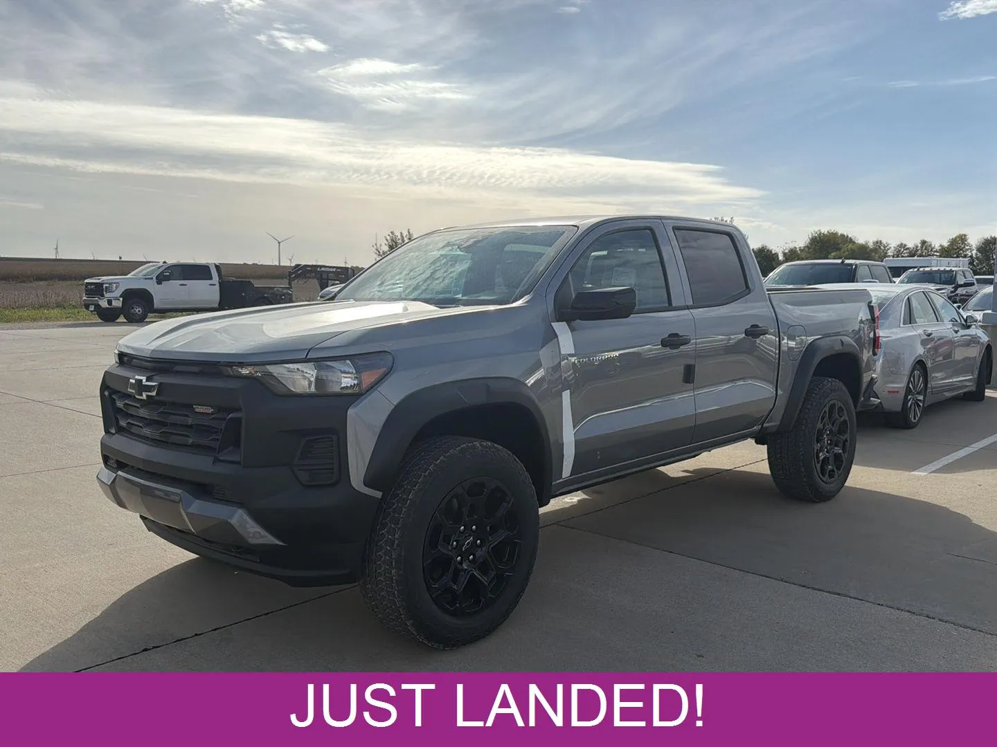 Gray 2026 Chevrolet Colorado 4WD Trail Boss for sale in Charles City, IA