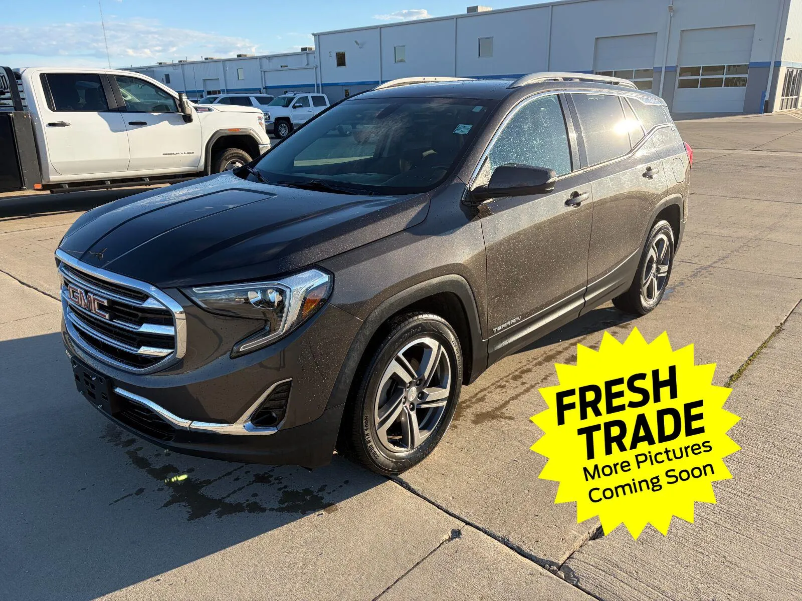 Gray 2019 GMC Terrain SLT for sale in Charles City, IA