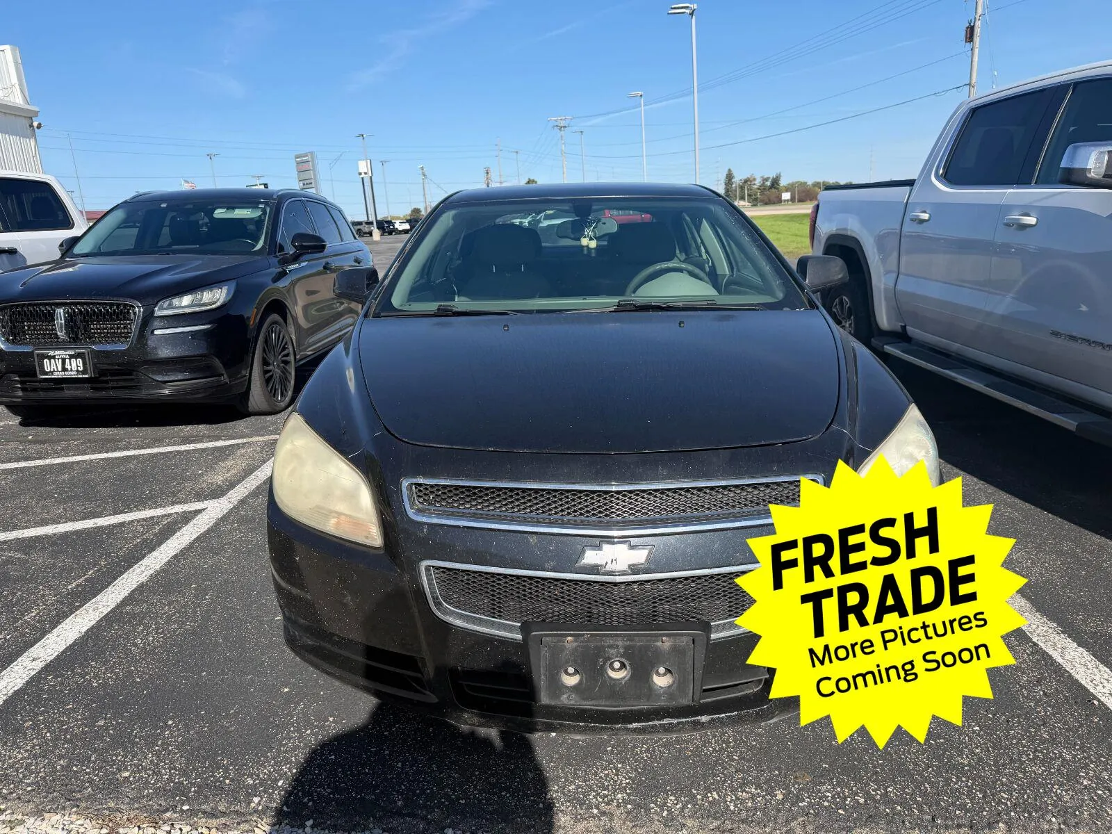 Black 2012 Chevrolet Malibu LS w/1LS for sale in Charles City, IA