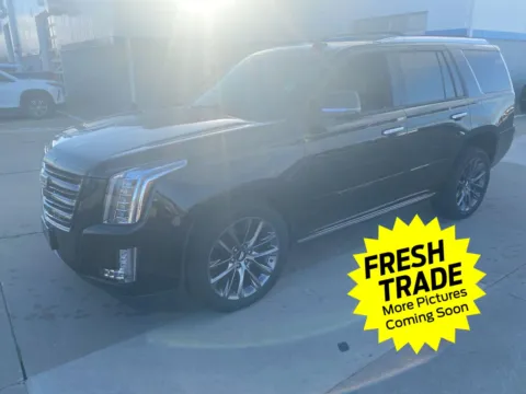 Black 2019 Cadillac Escalade Platinum for sale in Charles City, IA