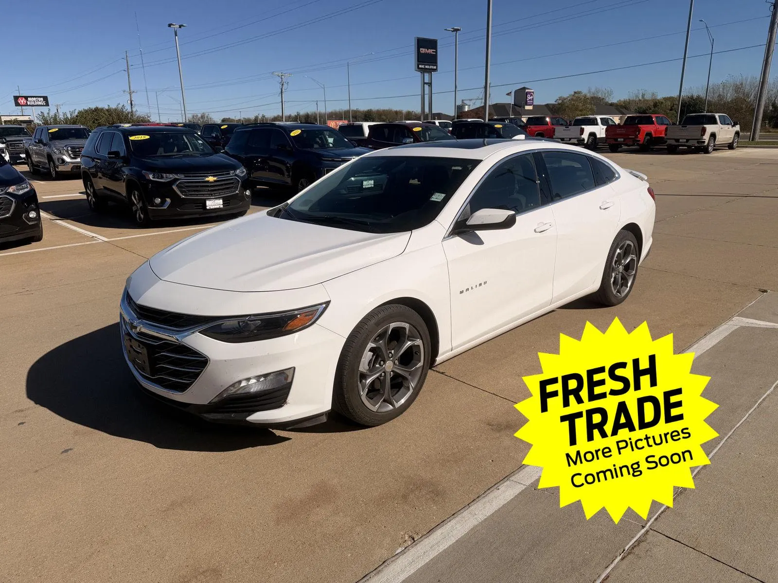 White 2024 Chevrolet Malibu LT for sale in Charles City, IA