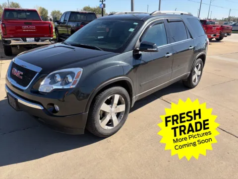 Black 2011 GMC Acadia SLT1 for sale in Charles City, IA