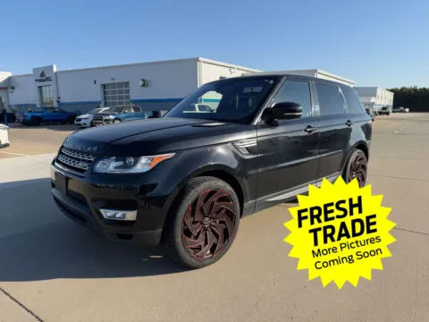 Black 2016 Land Rover Range Rover Sport V6 HSE for sale in Charles City, IA