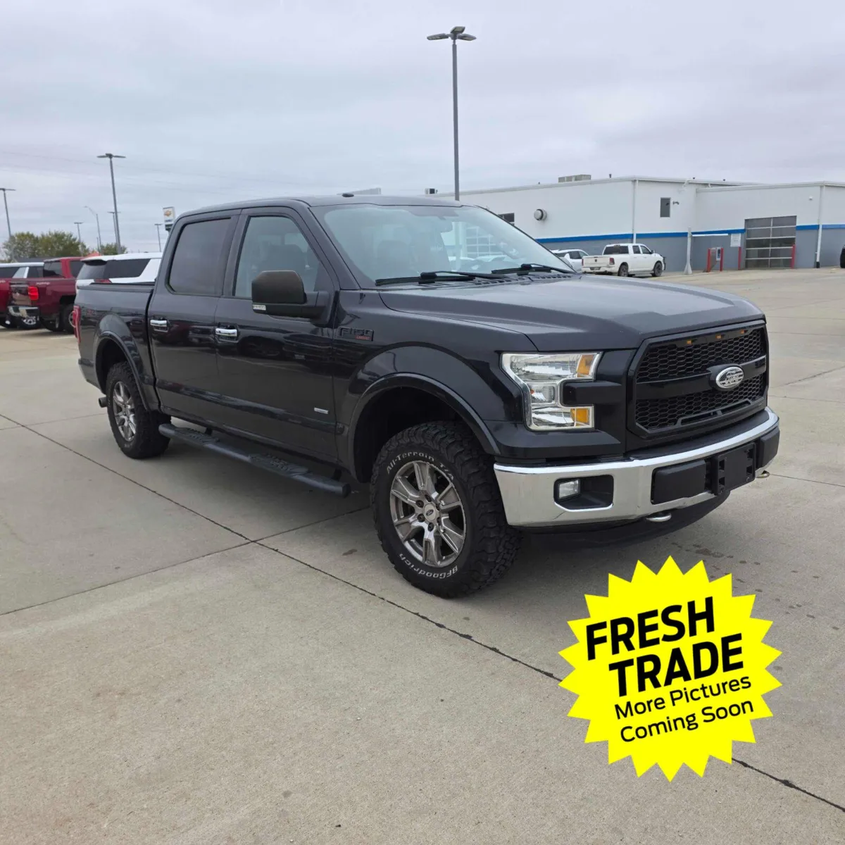 Black 2015 Ford F-150 Lariat for sale in Charles City, IA