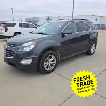 Gray 2017 Chevrolet Equinox LT for sale in Charles City, IA