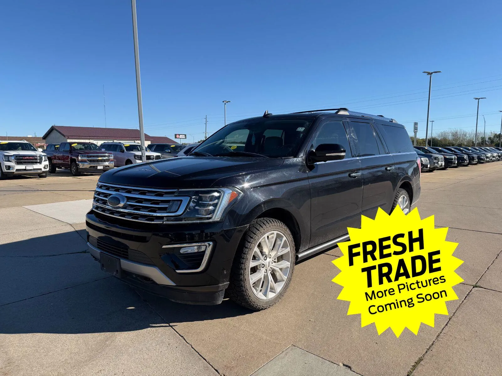 Black 2019 Ford Expedition Max Limited for sale in Charles City, IA