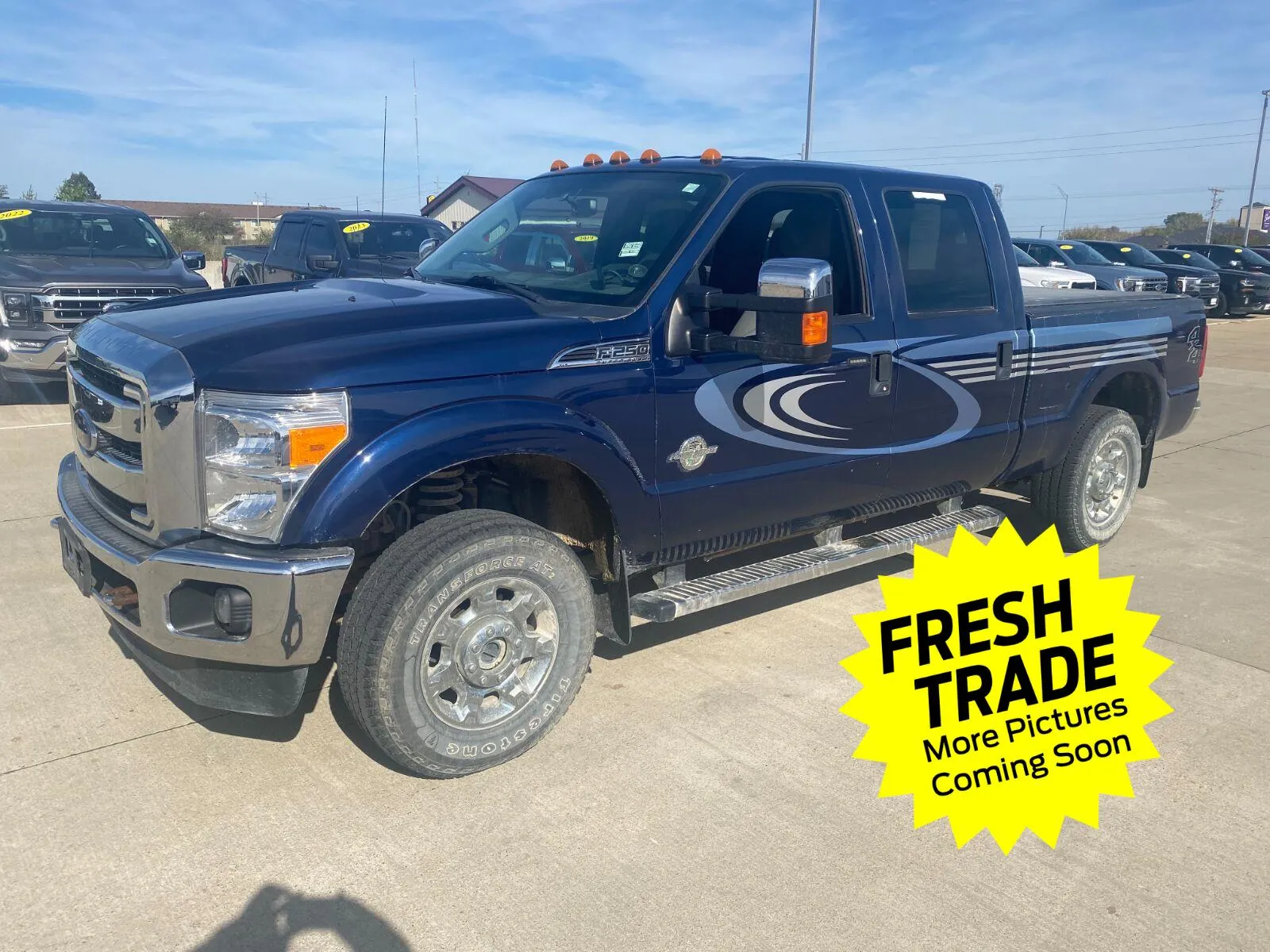 Blue 2012 Ford Super Duty F-250 XLT for sale in Charles City, IA