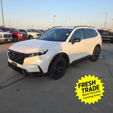 White 2025 Honda CR-V Hybrid Sport-L for sale in Charles City, IA