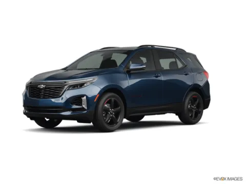 Blue 2024 CHEVROLET EQUINOX Premier for sale in Charles City, IA
