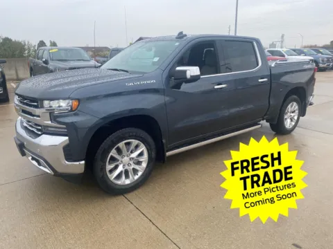 Gray 2020 CHEVROLET SILVERADO 1500 4WD CREW CAB 147 LTZ for sale in Charles City, IA