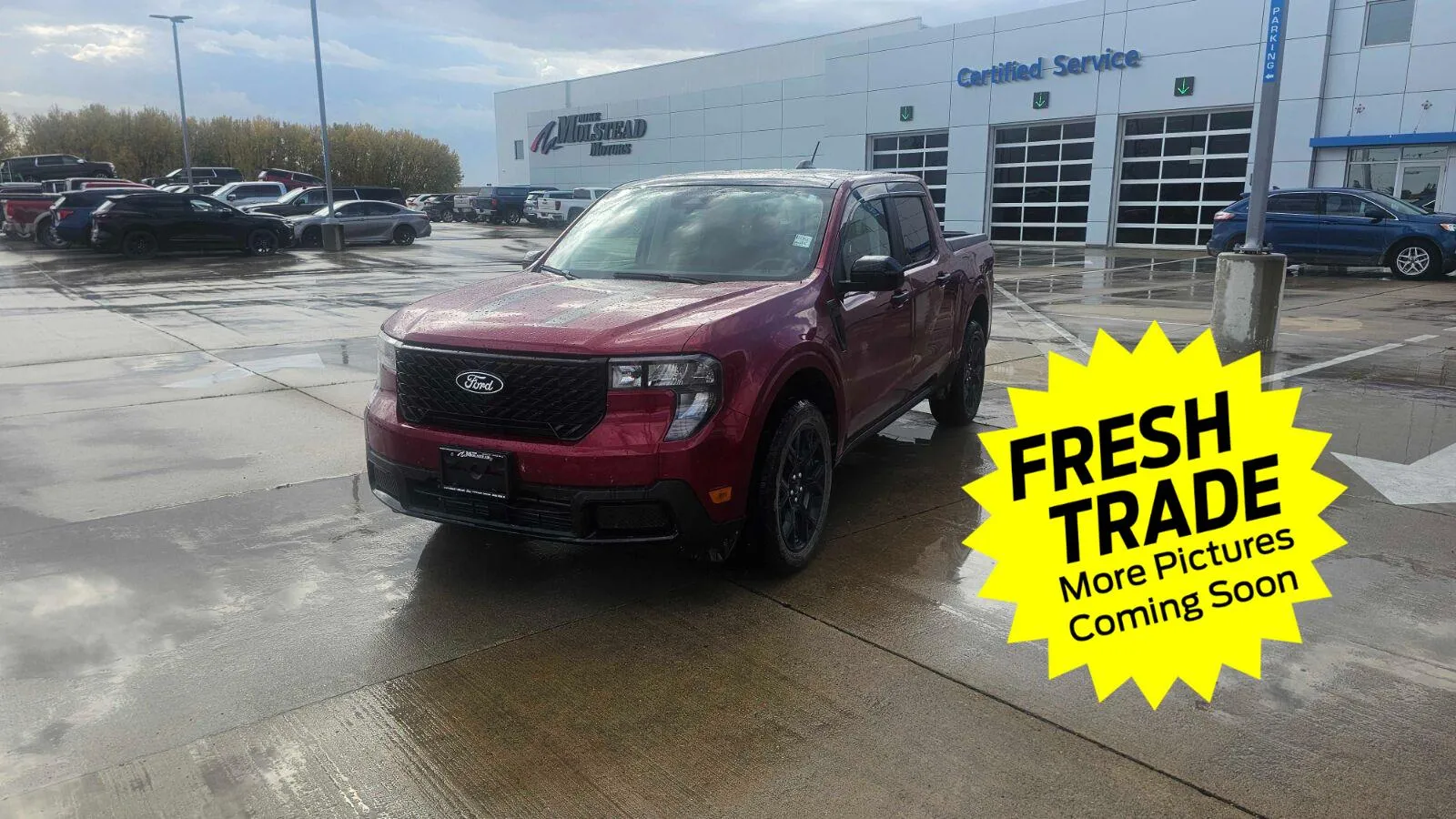 Red 2025 FORD Maverick XLT for sale in Charles City, IA