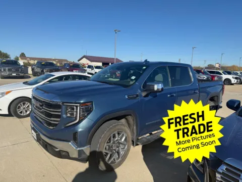 Blue 2024 GMC Sierra 1500 SLT for sale in Charles City, IA