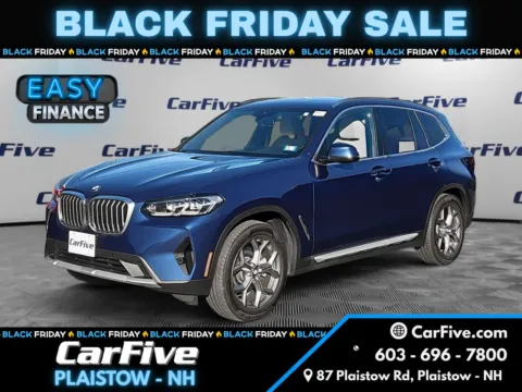 Blue 2022 BMW X3 xDrive30i for sale in Plaistow, NH