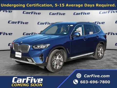 Blue 2022 BMW X3 xDrive30i for sale in Plaistow, NH