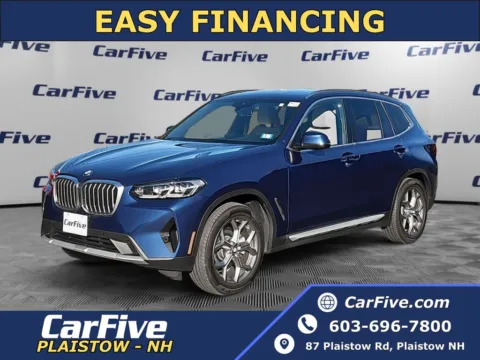 Blue 2022 BMW X3 xDrive30i for sale in Plaistow, NH