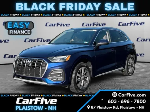 Blue 2021 Audi Q5 45 Premium Plus for sale in Plaistow, NH