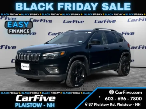 Black 2019 Jeep Cherokee Latitude Plus for sale in Plaistow, NH
