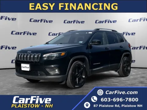Black 2019 Jeep Cherokee Latitude Plus for sale in Plaistow, NH