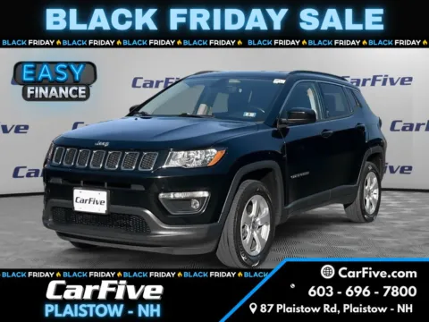 Black 2018 Jeep Compass Latitude for sale in Plaistow, NH