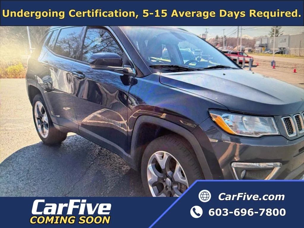Blue 2019 Jeep Compass Limited for sale in Plaistow, NH