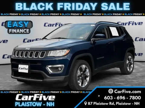 Blue 2019 Jeep Compass Limited for sale in Plaistow, NH