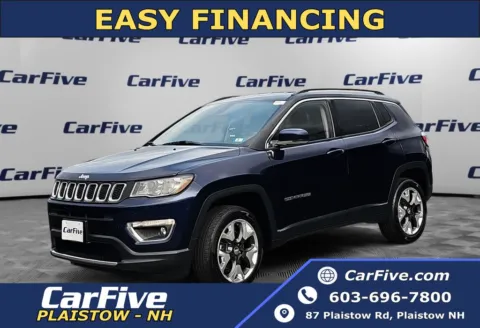 Blue 2019 Jeep Compass Limited for sale in Plaistow, NH