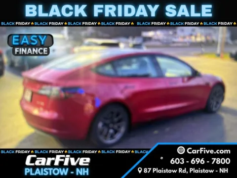 Red 2022 Tesla Model 3 Long Range for sale in Plaistow, NH