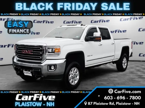 White 2015 GMC Sierra 2500HD SLT for sale in Plaistow, NH