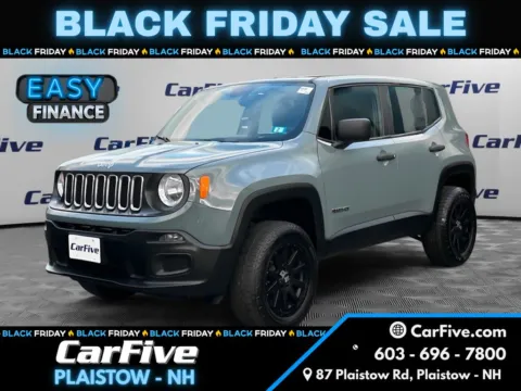 Gray 2018 Jeep Renegade Sport for sale in Plaistow, NH
