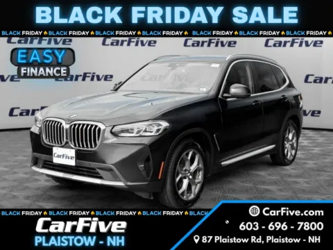 Black 2022 BMW X3 xDrive30i for sale in Plaistow, NH