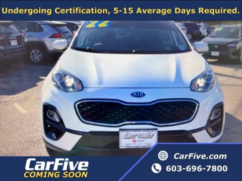 White 2022 Kia Sportage LX for sale in Plaistow, NH