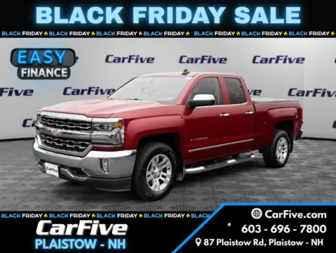 Red 2018 Chevrolet Silverado 1500 LTZ for sale in Plaistow, NH