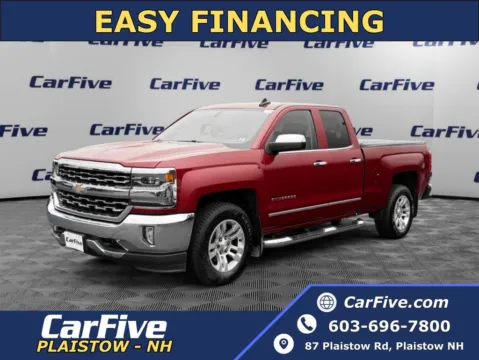 Red 2018 Chevrolet Silverado 1500 LTZ for sale in Plaistow, NH